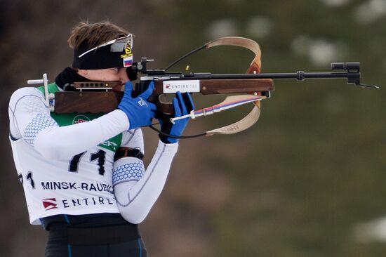 IBU Youth/Junior World Championships Biathlon. Youth Men's sprint