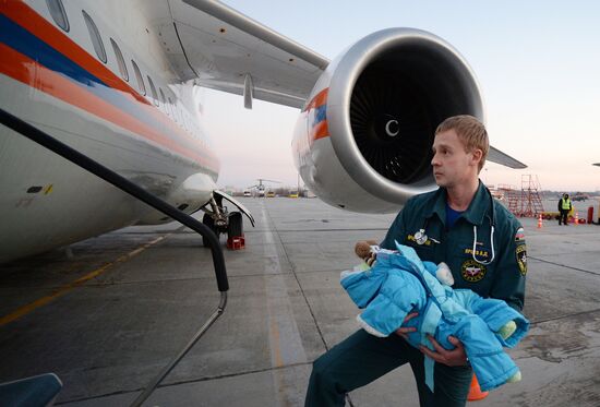 Donbas children sent to Moscow for medical treatment