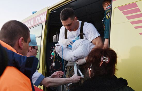 Donbas children sent to Moscow for medical treatment