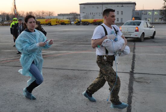 Donbas children sent to Moscow for medical treatment