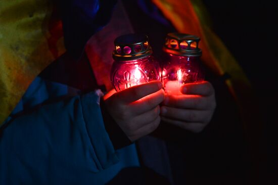 Anniversary of Kiev Maidan events