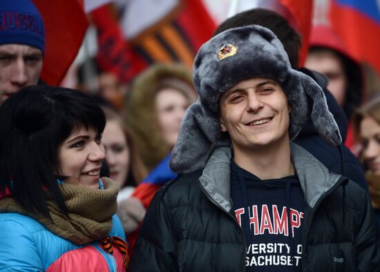Antimaidan Movement holds rally and march in Moscow