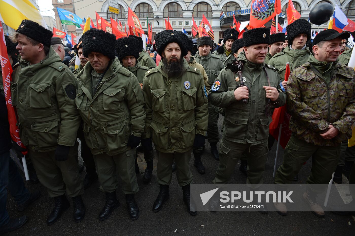 Antimaidan Movement holds rally and march in Moscow