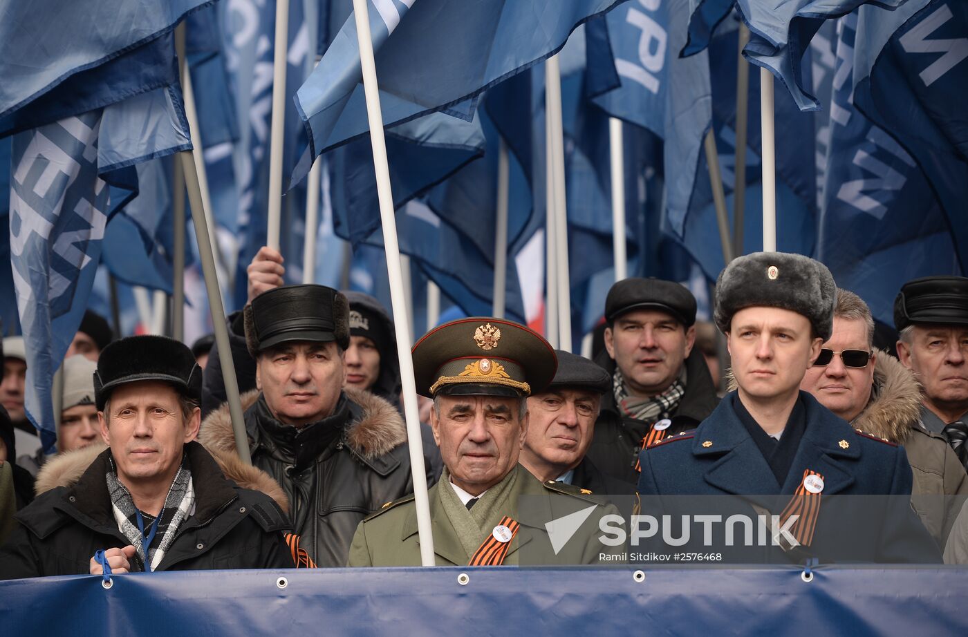 Antimaidan Movement holds rally and march in Moscow