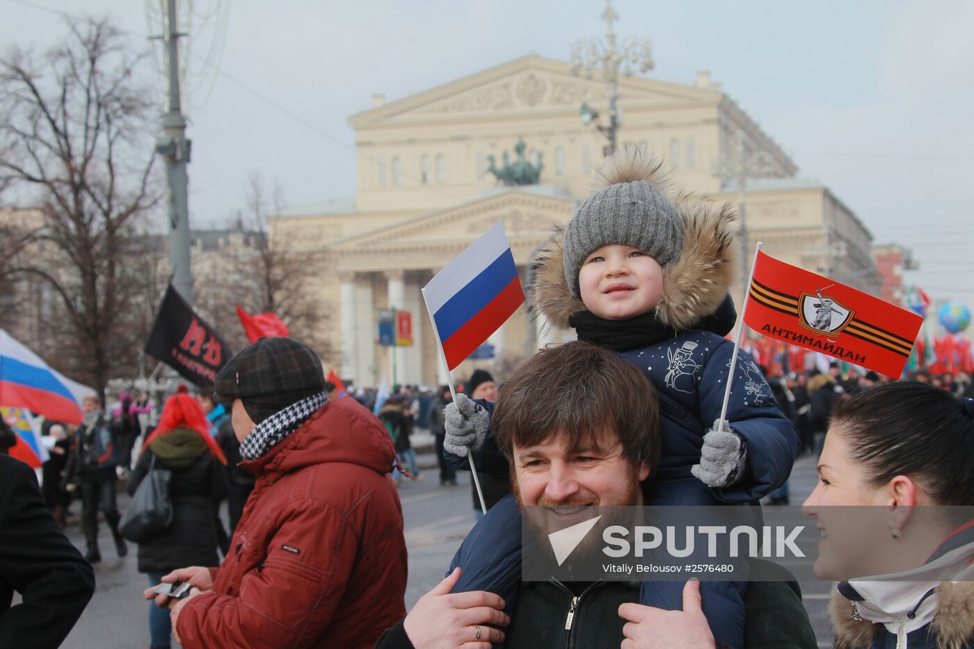 Antimaidan Movement holds rally and march in Moscow