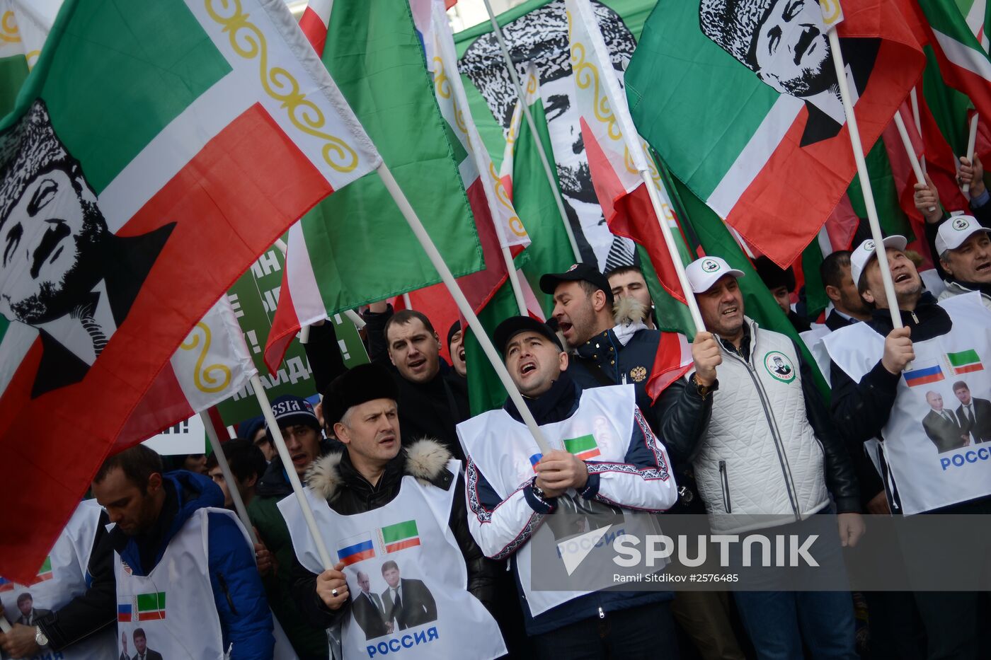 Antimaidan Movement holds rally and march in Moscow