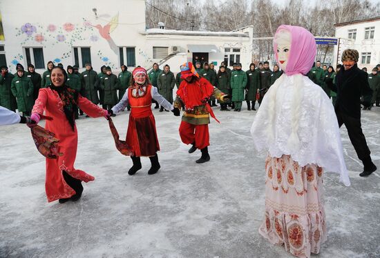 Shrovetide celebrations in Russian regions