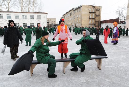 Shrovetide celebrations in Russian regions