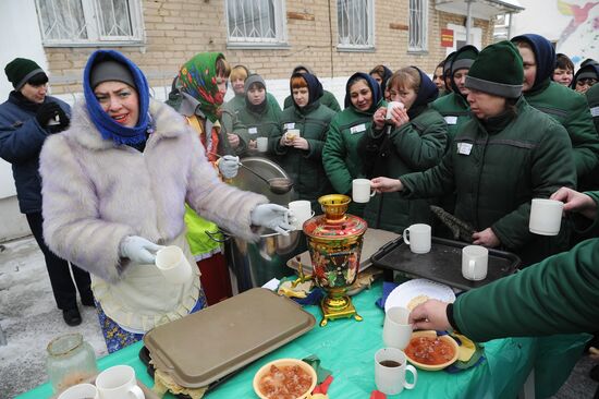 Shrovetide celebrations in Russian regions
