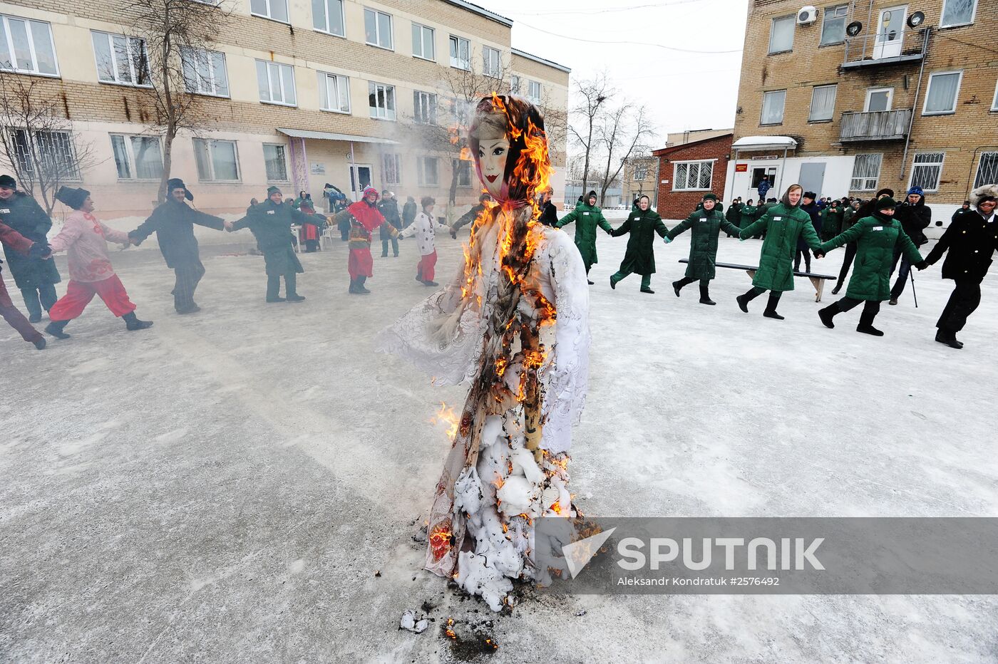 Shrovetide celebrations in Russian regions