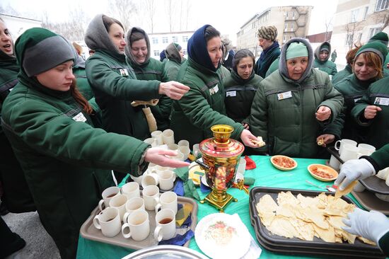 Shrovetide celebrations in Russian regions