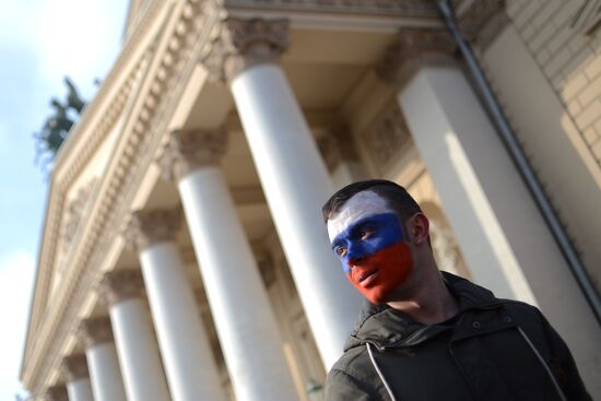 Antimaidan Movement holds rally and march in Moscow