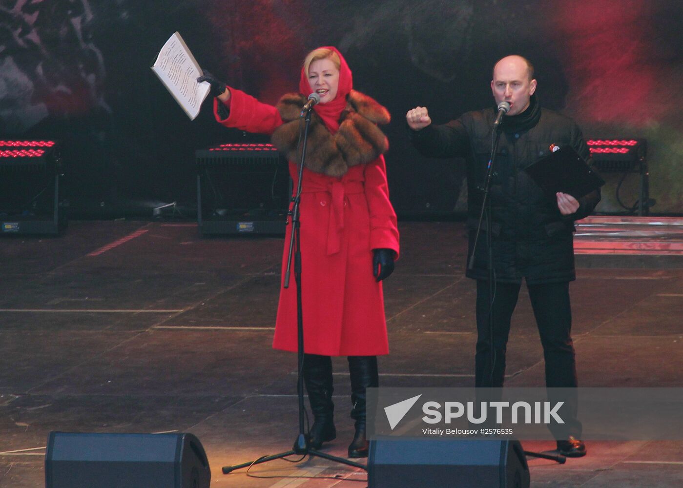Antimaidan Movement holds rally and march in Moscow