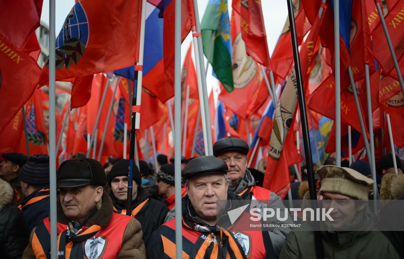 Antimaidan Movement holds rally and march in Moscow