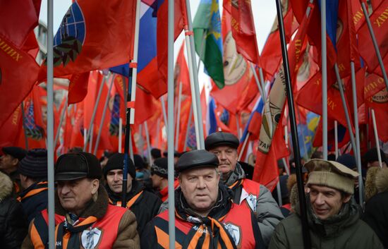 Antimaidan Movement holds rally and march in Moscow