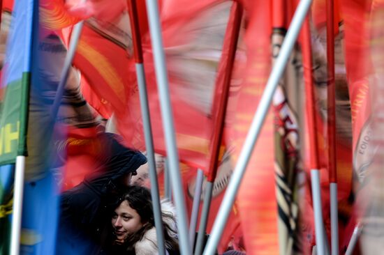 Antimaidan Movement holds rally and march in Moscow