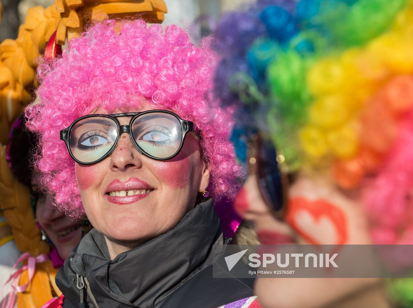 Maslenitsa celebration in Yuryevo-Polskoye