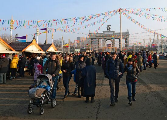 Maslenitsa Festival in Moscow