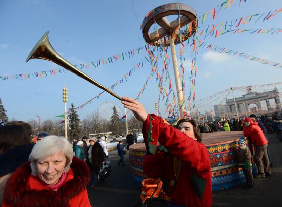 Maslenitsa Festival in Moscow
