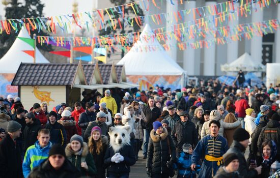 Maslenitsa Festival in Moscow