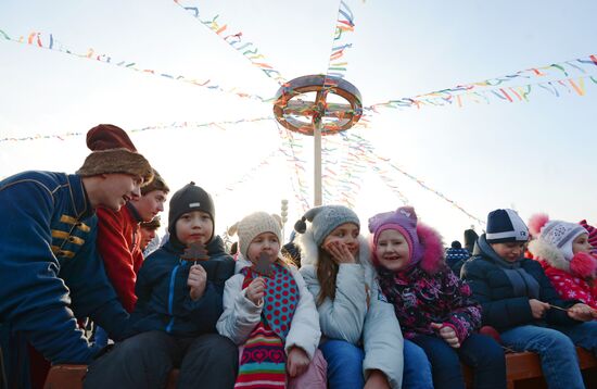Maslenitsa Festival in Moscow