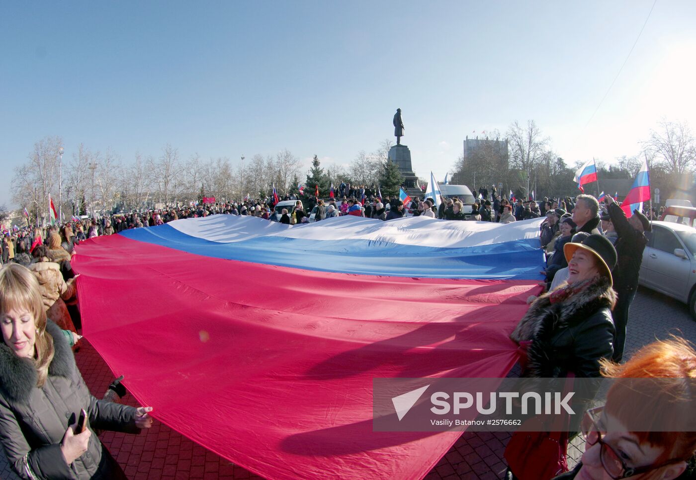 Antimaidan rally in Crimea