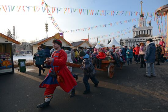 Maslenitsa Festival in Moscow