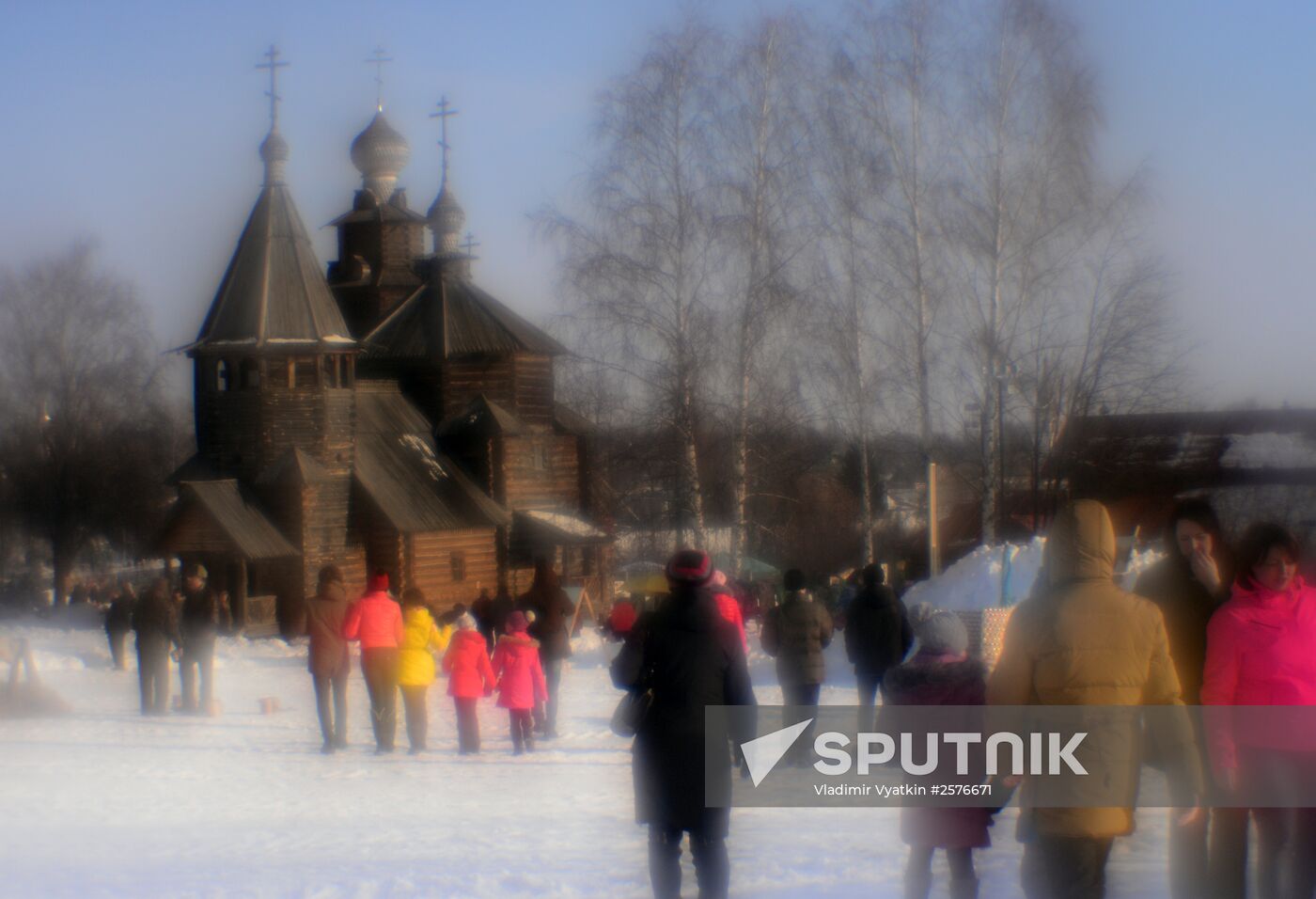 Maslenitsa festival in Suzdal
