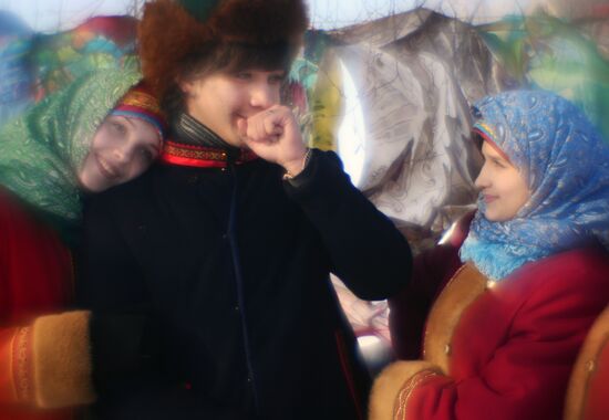 Maslenitsa festival in Suzdal