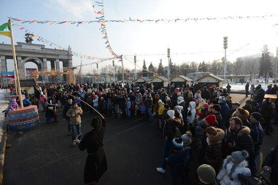 Maslenitsa Festival in Moscow