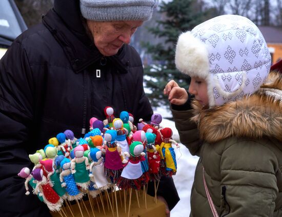Maslenitsa Festival in St. Petersburg