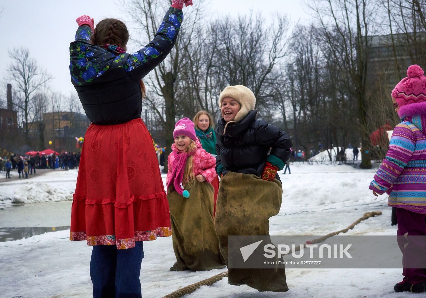 Maslenitsa Festival in St. Petersburg