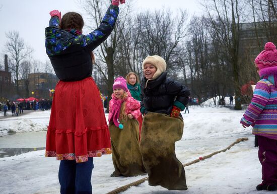 Maslenitsa Festival in St. Petersburg