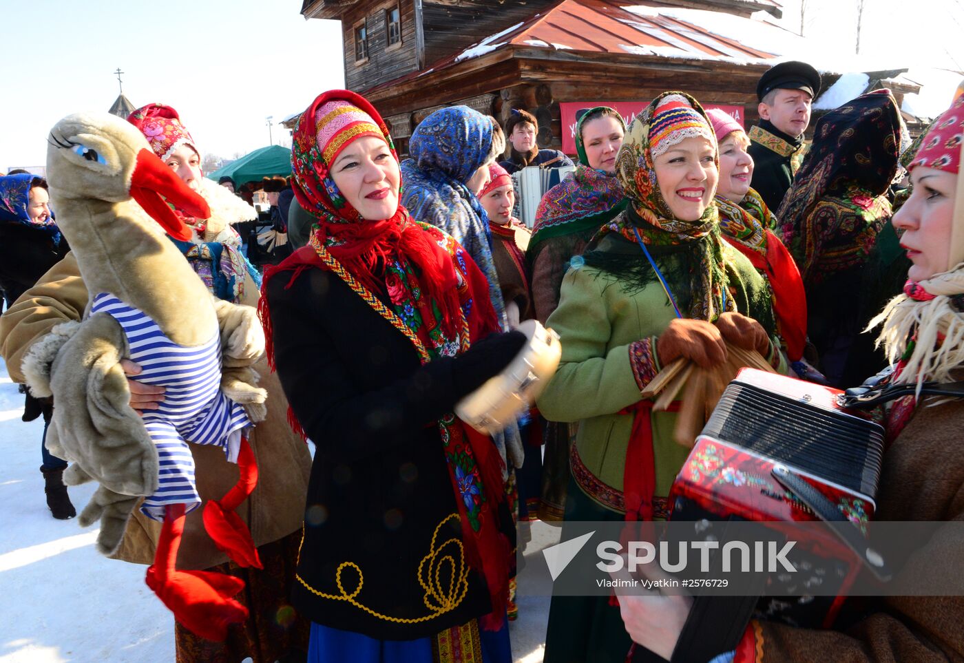 Maslenitsa festival in Suzdal