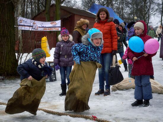 Maslenitsa Festival in St. Petersburg