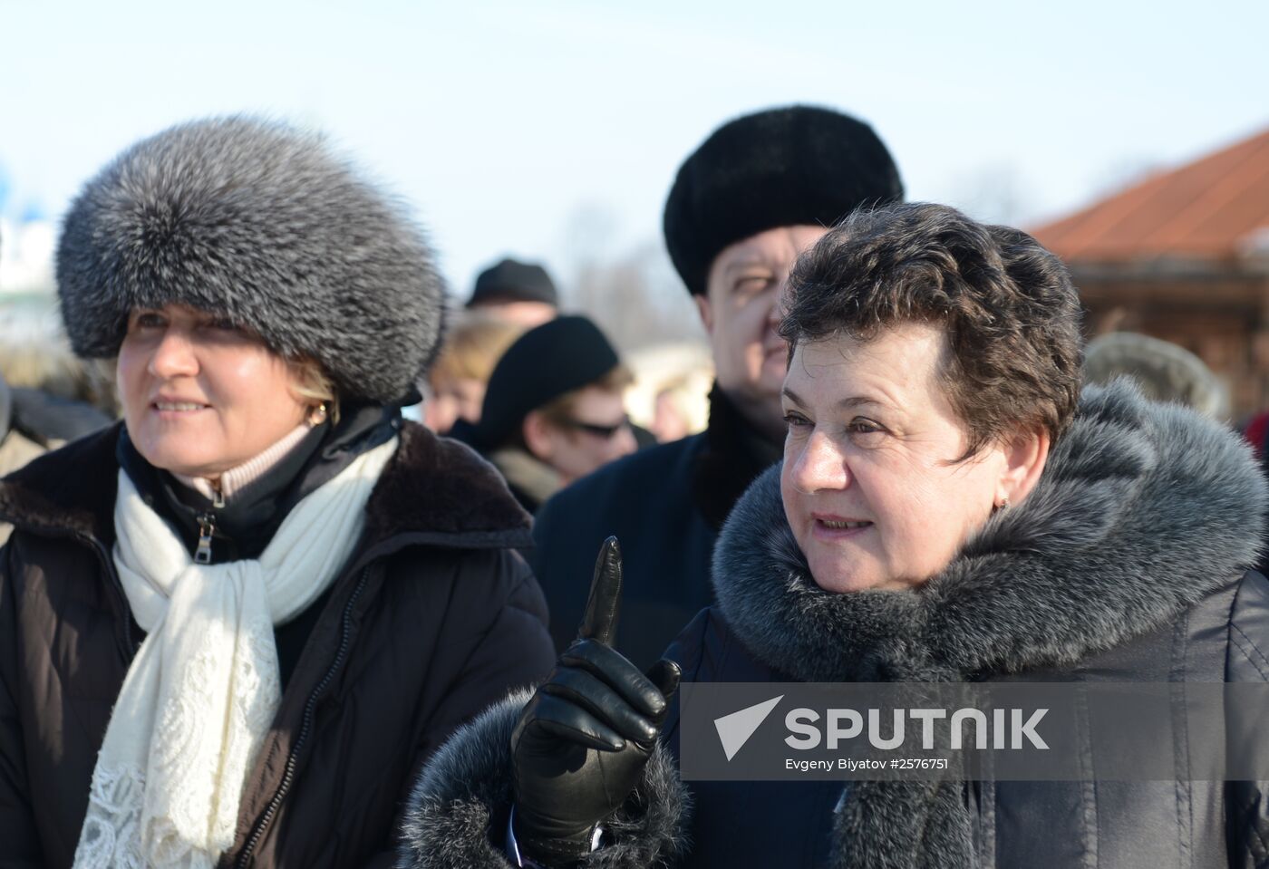 Maslenitsa festival in Suzdal