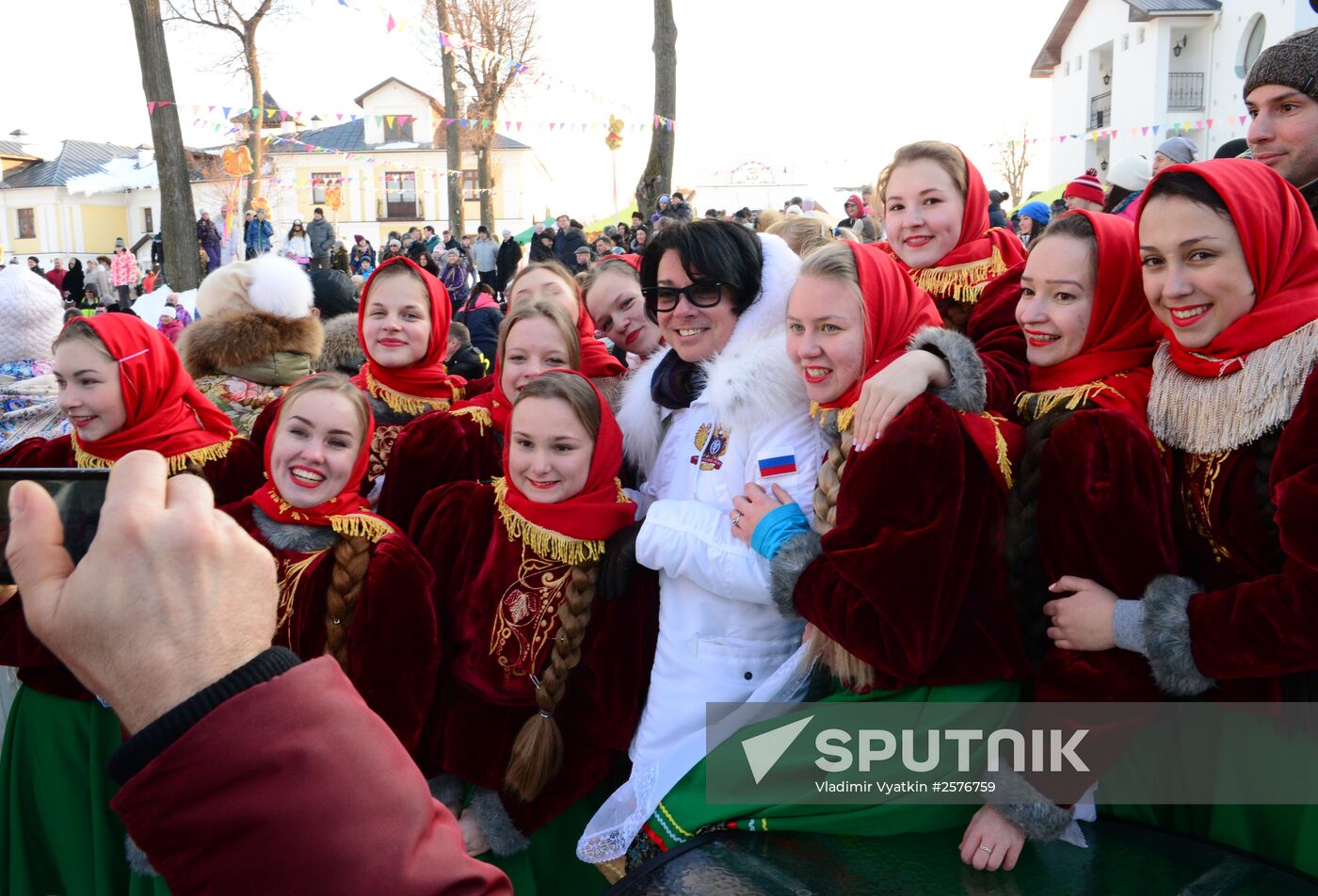 Maslenitsa festival in Suzdal