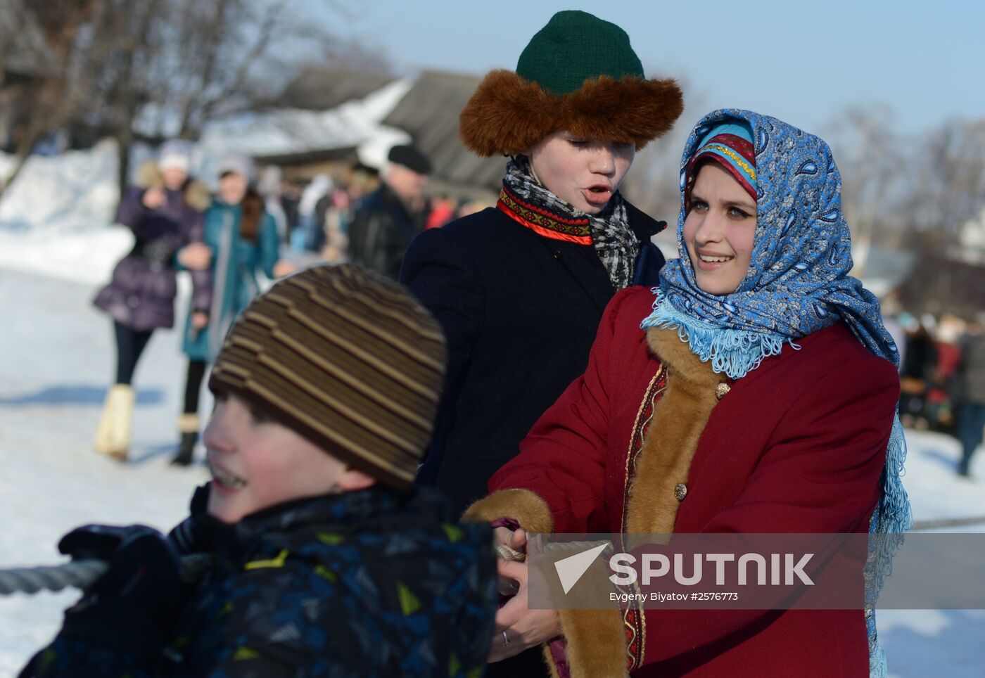 Maslenitsa festival in Suzdal