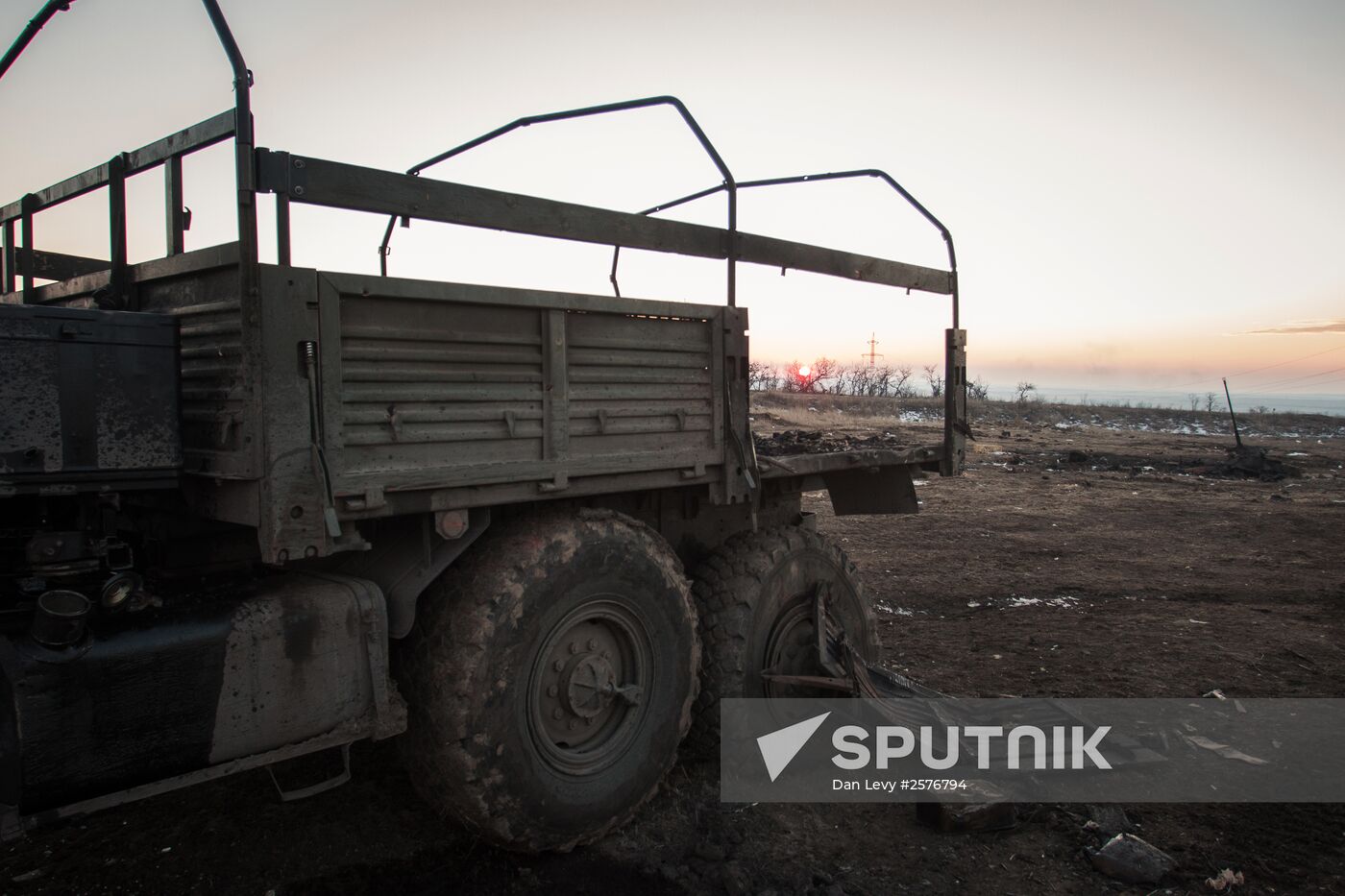 Situation in Lohvinove, Donbas