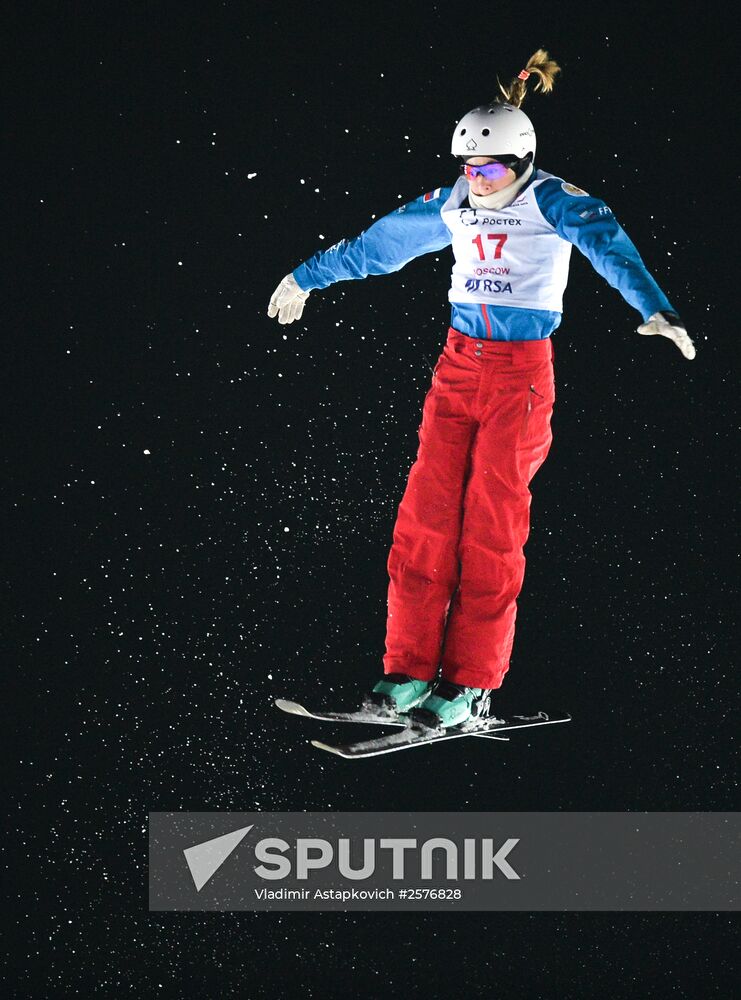 Freestyle Skiing World Cup. Aerials