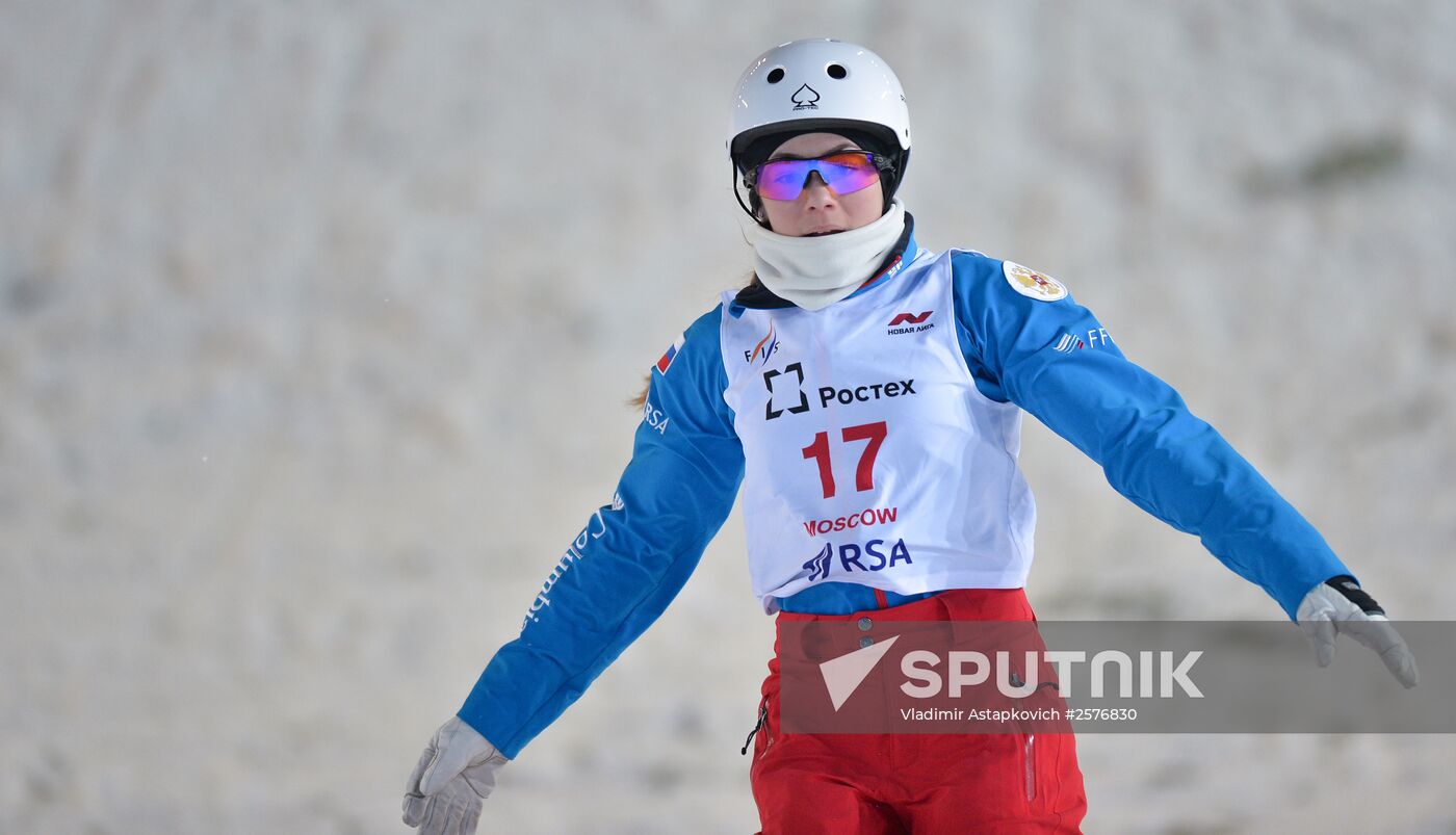 Freestyle Skiing World Cup. Aerials