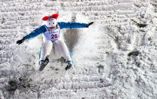 Freestyle Skiing World Cup. Aerials
