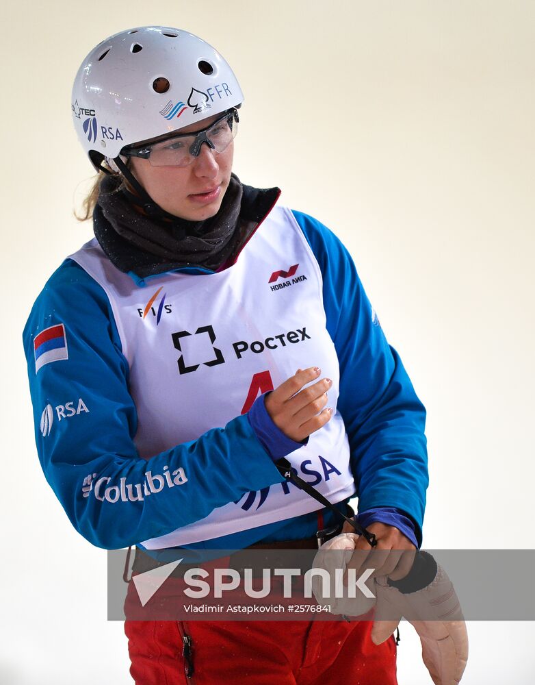 Freestyle Skiing World Cup. Aerials