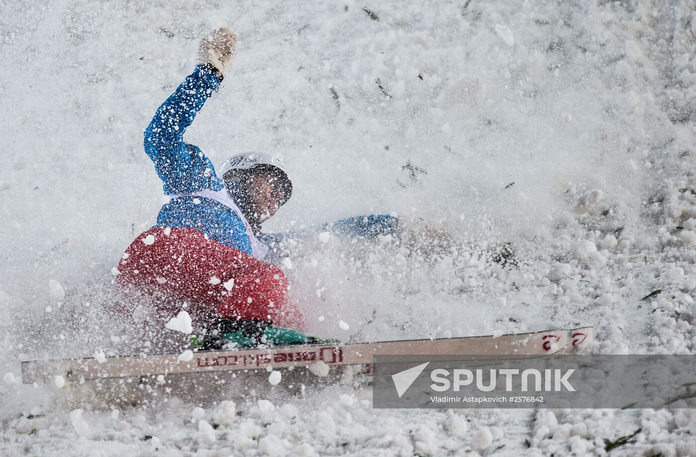 Freestyle Skiing World Cup. Aerials