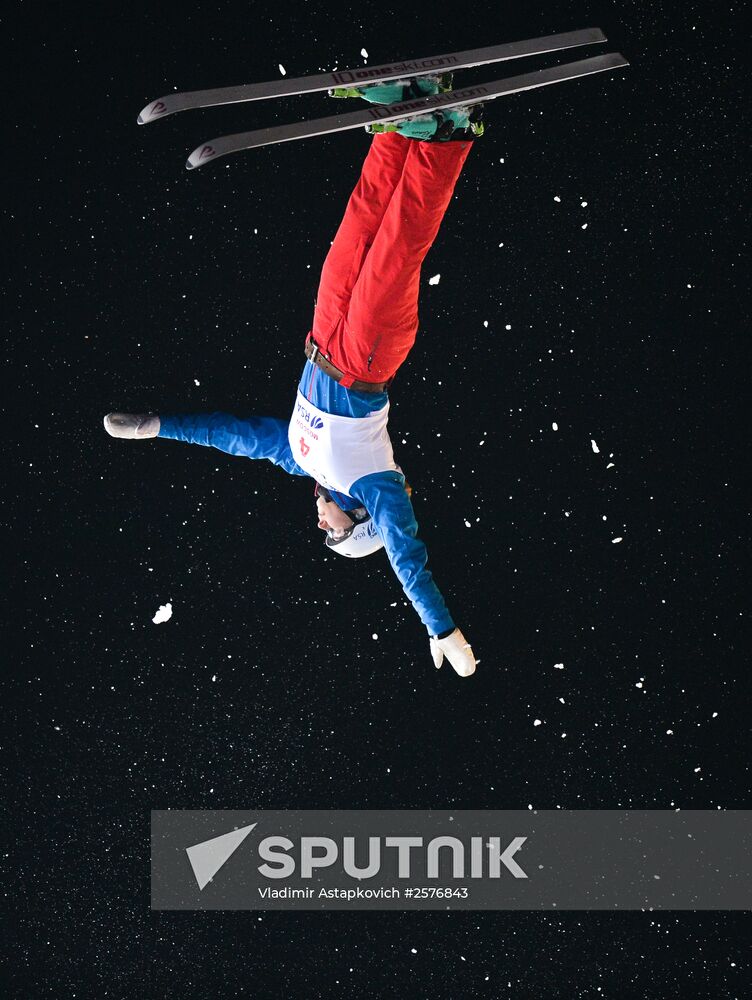 Freestyle Skiing World Cup. Aerials