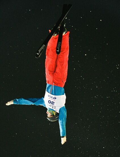 Freestyle Skiing World Cup. Aerials