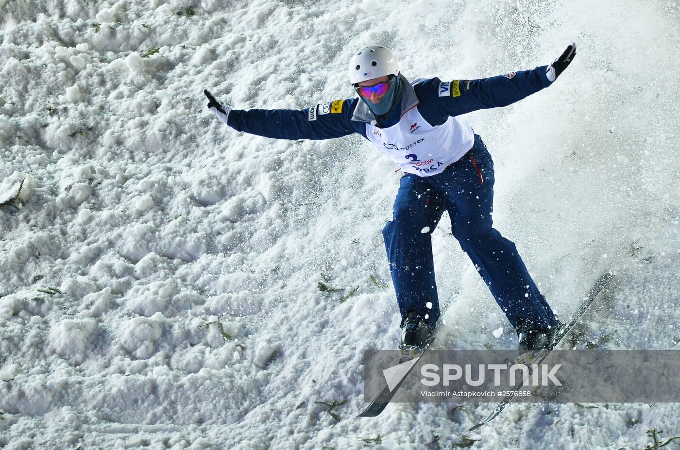 Freestyle Skiing World Cup. Aerials