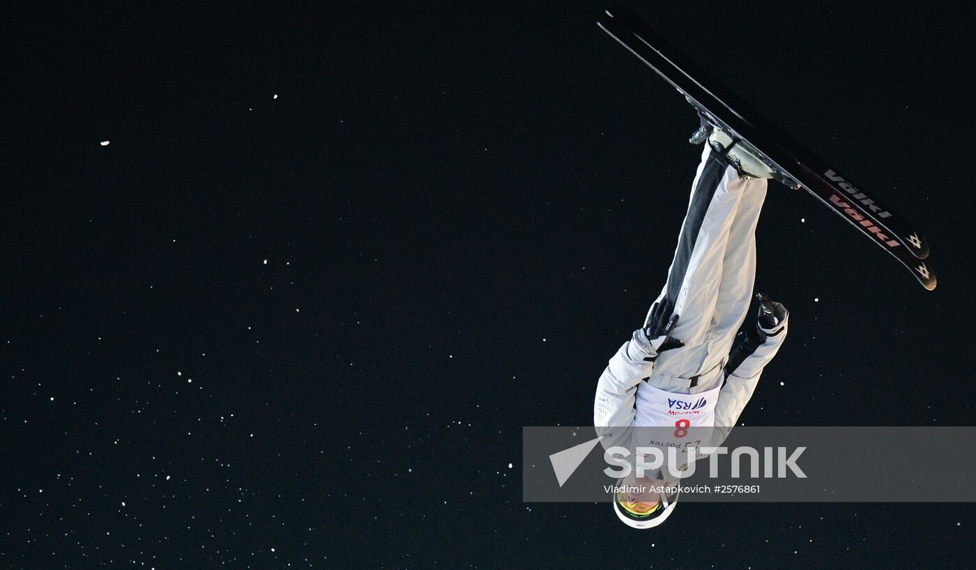 Freestyle Skiing World Cup. Aerials