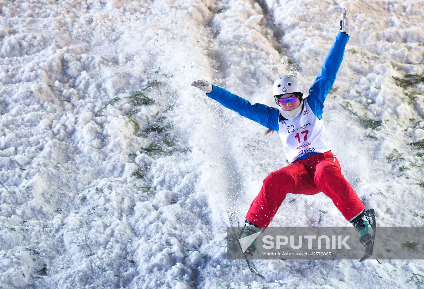 Freestyle Skiing World Cup. Aerials