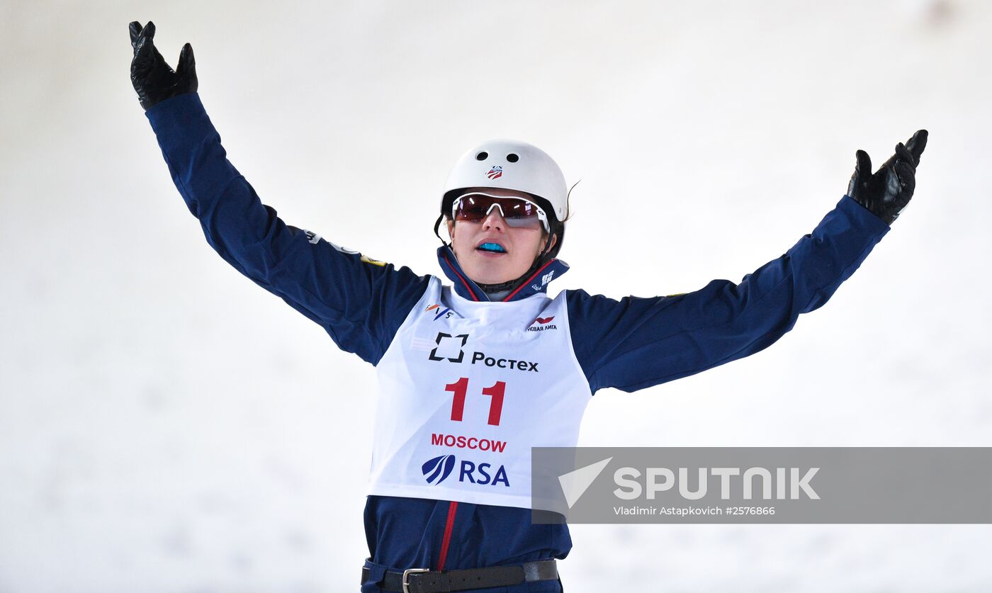 Freestyle Skiing World Cup. Aerials